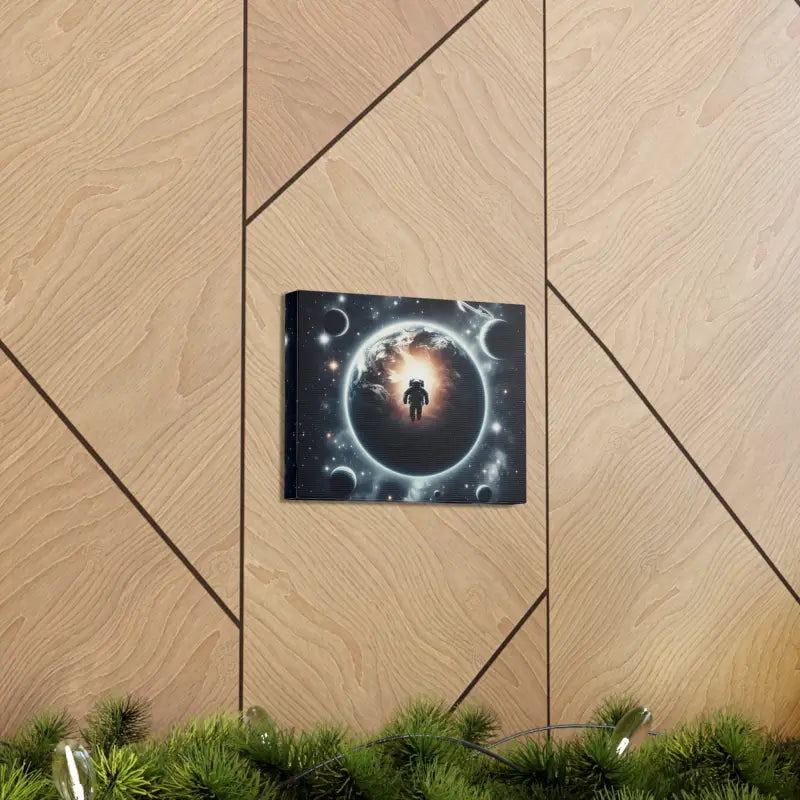 Explore the Universe: Stunning Astronaut Canvas Gallery Wraps