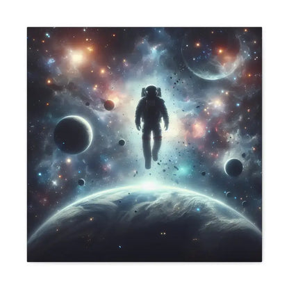 Explore Outer Space with Astronaut Canvas Gallery Wraps - 20″ x / 1.25’’