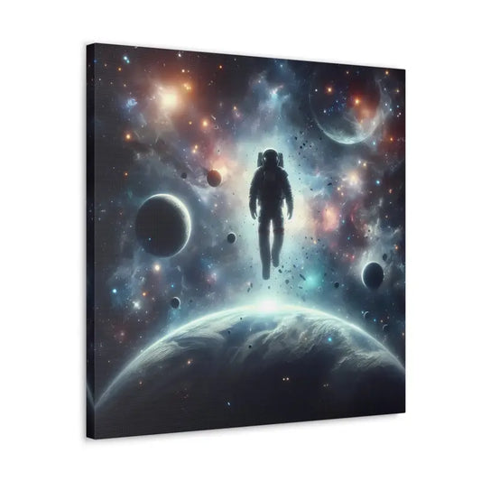 Explore Outer Space with Astronaut Canvas Gallery Wraps - 24″ x / 1.25’’