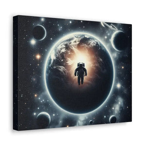 Canvas - Cosmic Astronaut Gallery Wraps - Space Art - Dipaliz