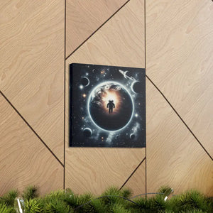 Canvas - Cosmic Astronaut Gallery Wraps - Space Art - Dipaliz