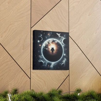 Explore the Universe: Stunning Astronaut Canvas Gallery Wraps