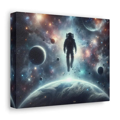 Explore Outer Space with Astronaut Canvas Gallery Wraps