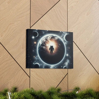 Explore the Universe: Stunning Astronaut Canvas Gallery Wraps