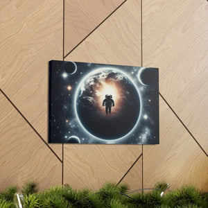 Canvas - Cosmic Astronaut Gallery Wraps - Space Art - Dipaliz