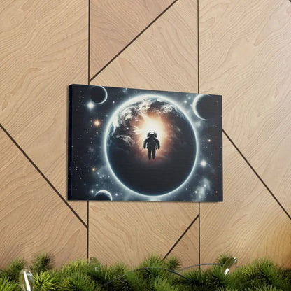 Explore the Universe: Stunning Astronaut Canvas Gallery Wraps