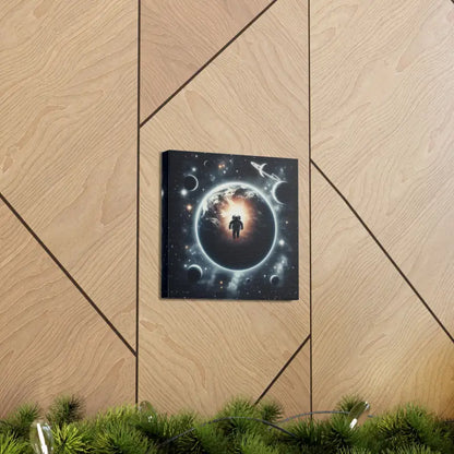 Explore the Universe: Stunning Astronaut Canvas Gallery Wraps