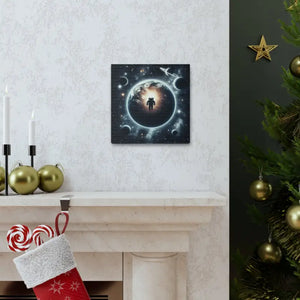 Canvas - Cosmic Astronaut Gallery Wraps - Space Art - Dipaliz