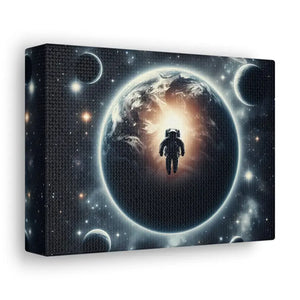 Canvas - Cosmic Astronaut Gallery Wraps - Space Art - Dipaliz