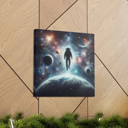 Explore Outer Space with Astronaut Canvas Gallery Wraps