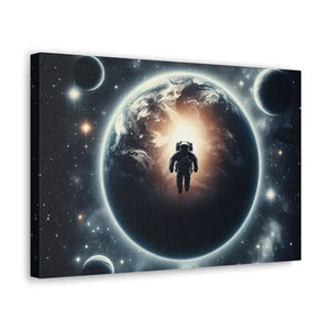 Canvas - Cosmic Astronaut Gallery Wraps - Space Art - Dipaliz