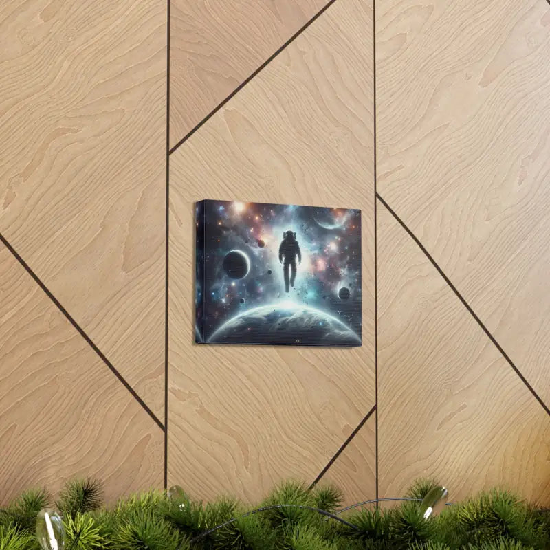 Explore Outer Space with Astronaut Canvas Gallery Wraps