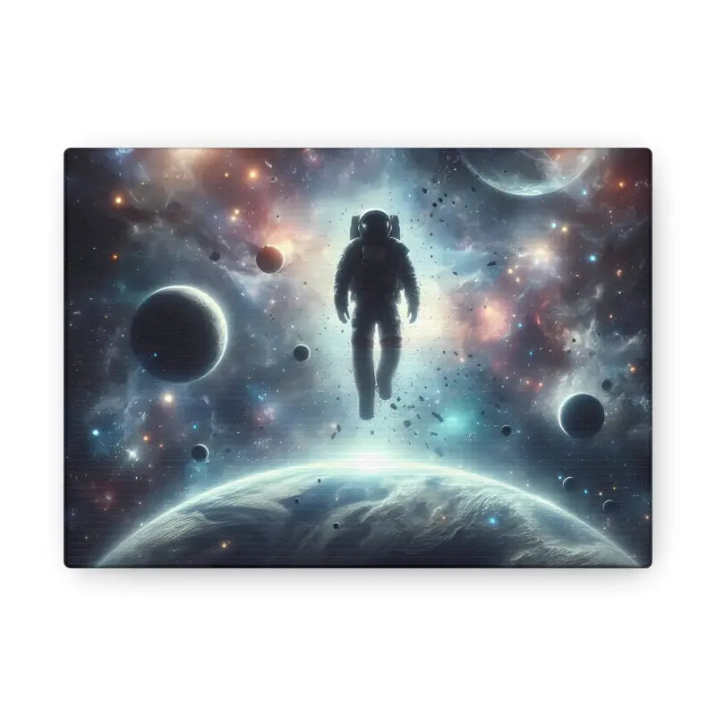 Explore Outer Space with Astronaut Canvas Gallery Wraps - 7’’ x 5’’ / 1.25’’