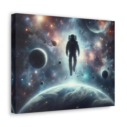 Explore Outer Space with Astronaut Canvas Gallery Wraps