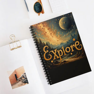 Explore Spiral Notebook - Fashion Creative Pages - Dipaliz - one Size - Notebooks & Notepads