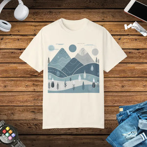 Comfort Colors Mountain Garment-dyed T-shirt - Dipaliz - Ivory / s - T-shirts