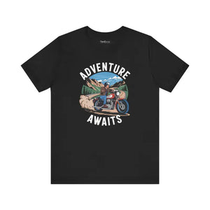 Adventure Awaits Unisex Jersey Short Sleeve Tee - Dipaliz - T-shirts
