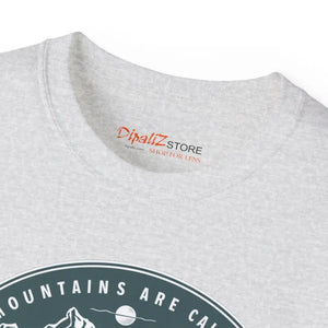 Mountains are Calling T-shirt - Women’s Fashion Adventure Tee - Dipaliz - T-shirts