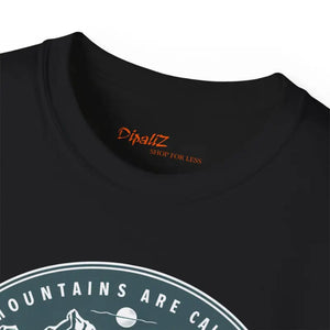 Mountains are Calling T-shirt - Women’s Fashion Adventure Tee - Dipaliz - T-shirts