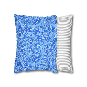 Blue Watercolor Dot Cushion Covers - Ocean Inspired Decor - Dipaliz - Home
