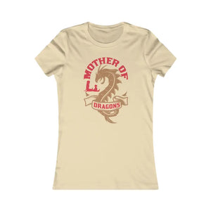 Women’s Favorite Tee - Mother of Dragons Bold Design - Dipaliz - s / Soft Cream - T-shirts