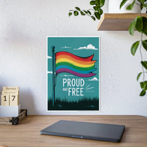 Bold Self-expression High-gloss Gay Pride Posters - Dipaliz - Prints & Visual Artwork