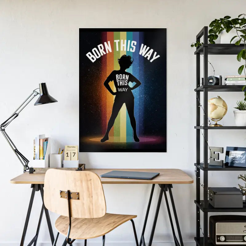 Vibrant Glossy Gay Pride Posters for Every Room! - 33.1’’ x 46.8’’ (vertical) / Poster