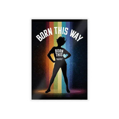 Vibrant Glossy Gay Pride Posters for Every Room! - Poster