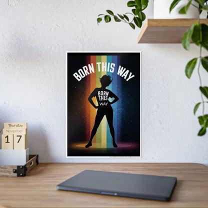 Vibrant Glossy Gay Pride Posters for Every Room! - Poster