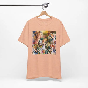 T-shirt - Enchanted Forest Unisex Jersey Tee - Magical Fairy Design - Dipaliz