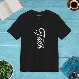 Timeless Faith Unisex Jersey Tee - Premium Cotton Comfort - Dipaliz - Black / s - T-shirts