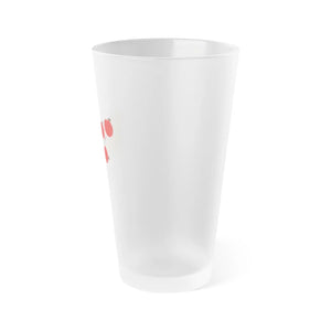 Fall Berries Frosted Pint Glass - Matte Frost Finish - Dipaliz - Beer Glasses