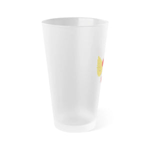Fall Berries Frosted Pint Glass - Matte Frost Finish - Dipaliz - Beer Glasses