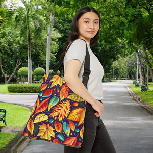 Autumn Leaves Bag Tote - Vibrant Fall Style - Dipaliz - Bags