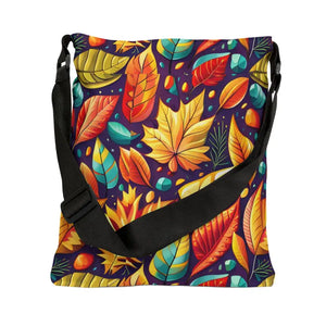 Autumn Leaves Bag Tote - Vibrant Fall Style - Dipaliz - Bags