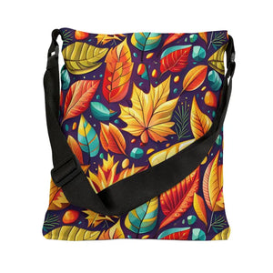 Autumn Leaves Bag Tote - Vibrant Fall Style - Dipaliz - Bags