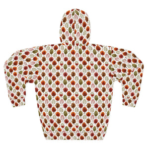Watercolor Autumn Trees Aop Unisex Pullover Hoodie - Hoodies