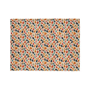 Fall Leaves Soft Polyester Blanket - Cozy Autumn Warmth - Dipaliz - Blankets