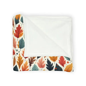 Fall Leaves Soft Polyester Blanket - Cozy Autumn Warmth - Dipaliz - Blankets
