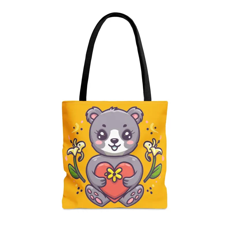 Fall for the Cute Teddy Bear Tote Bag - Bags