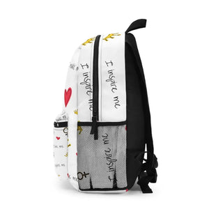 Love Hearts Backpack - Spacious Durable Design - Dipaliz - one Size - Backpacks
