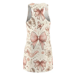 Dipaliz Racerback Dress - Bows & Butterflies - Vibrant Style Magic - Dresses