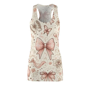 Dipaliz Racerback Dress - Bows & Butterflies - Vibrant Style Magic - Dresses