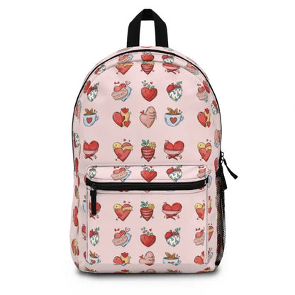 Fall for our Hearts Valentine Themed Backpack - one Size Bags