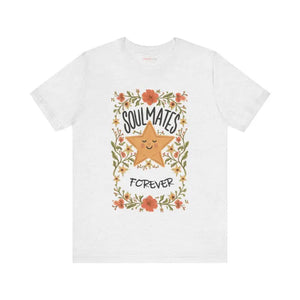 Soulmates Forever Cotton Tee Jersey Short Sleeve - Dipaliz - T-shirts