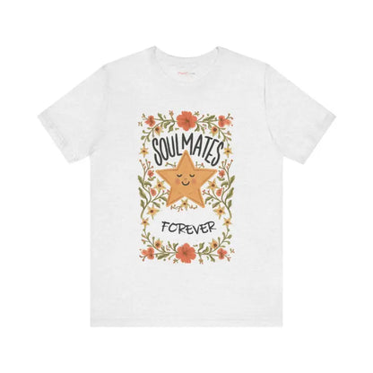 Fall in Love with the Soulmates Forever Cotton Jersey Tee - T-shirt