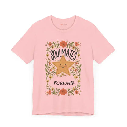 Fall in Love with the Soulmates Forever Cotton Jersey Tee - T-shirt