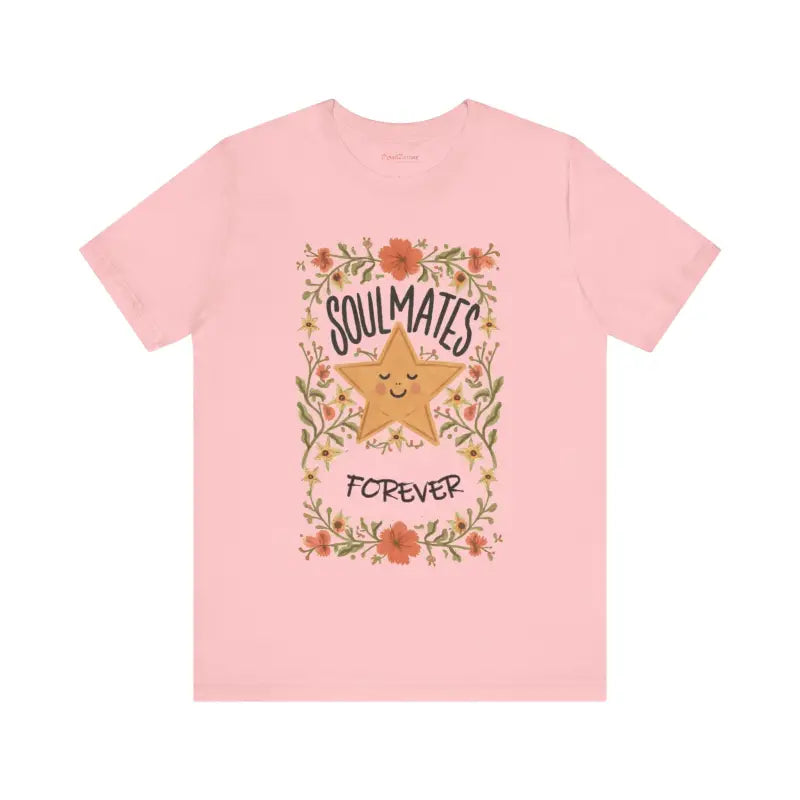 Fall in Love with the Soulmates Forever Cotton Jersey Tee - T-shirt