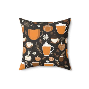 Polyester Square Pillow - Cozy Fall Decor Style - Dipaliz - Throw Pillows