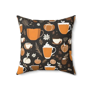 Polyester Square Pillow - Cozy Fall Decor Style - Dipaliz - Throw Pillows